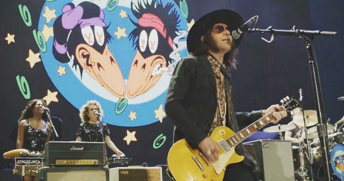 Black Crowes Charlie Starr Stagecoach Twice As Hard Video 2