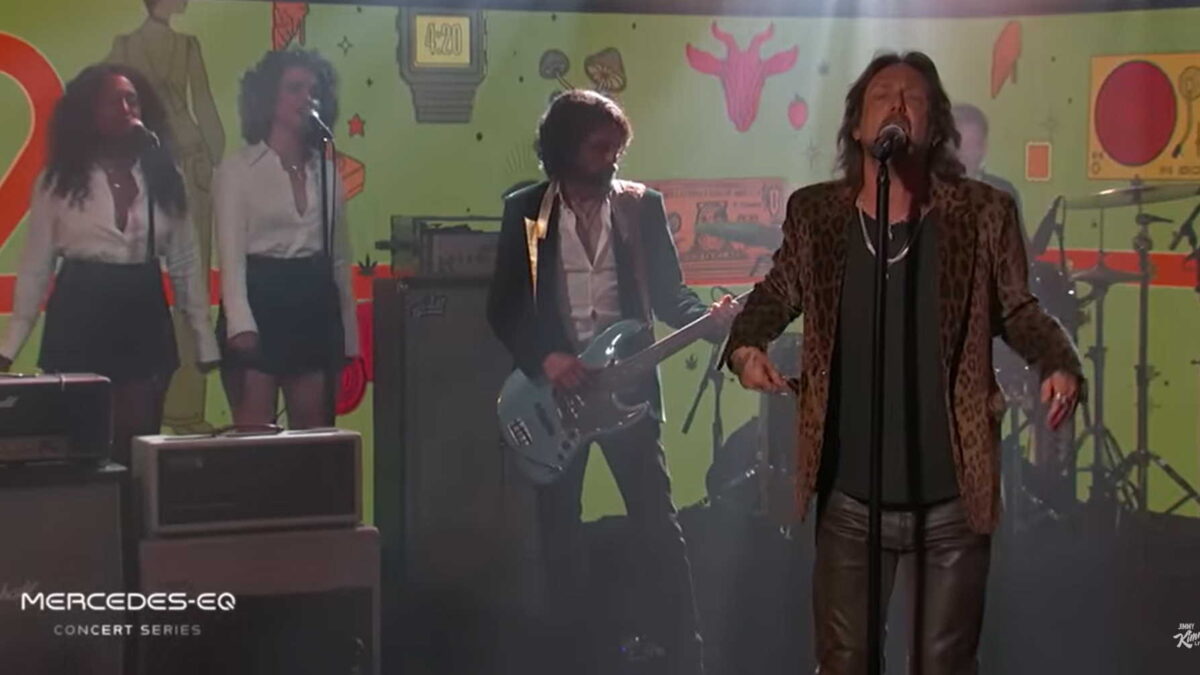 The Black Crowes Cover ‘Papa Was A Rollin' Stone’ On ‘Kimmel’