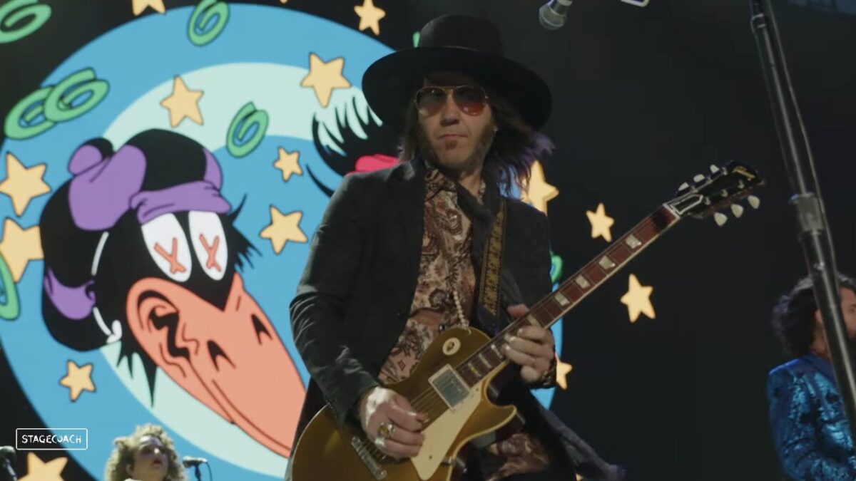 Charlie Starr Performs With The Black Crowes At Stagecoach