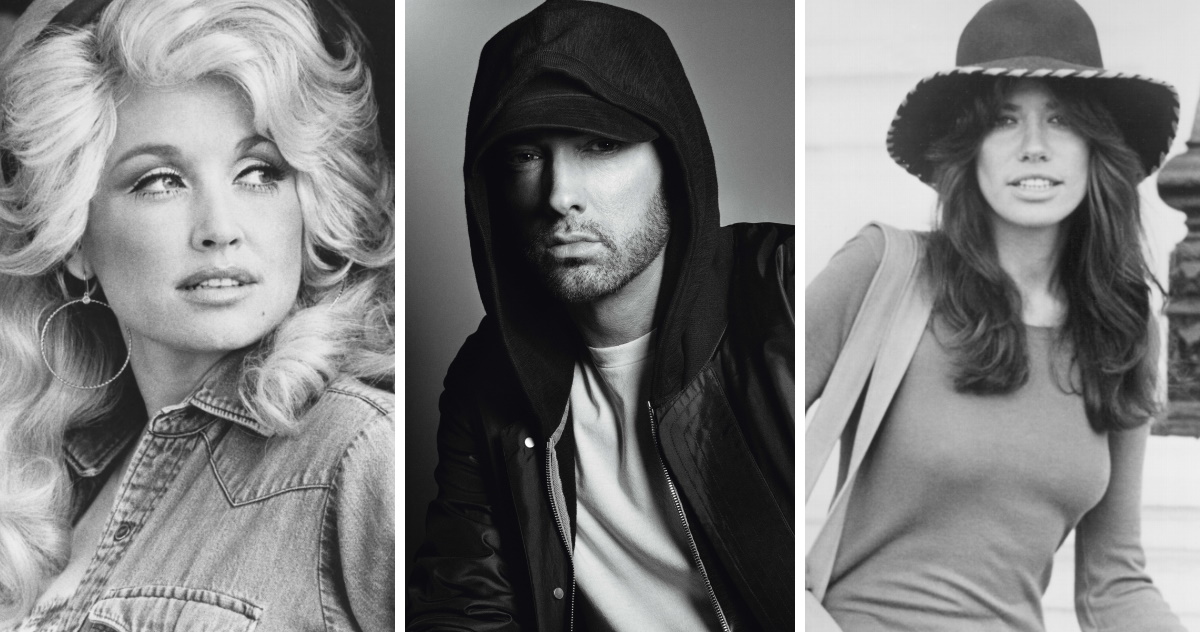 Rock Roll Hall Fame 2022 Dolly Eminem Carly