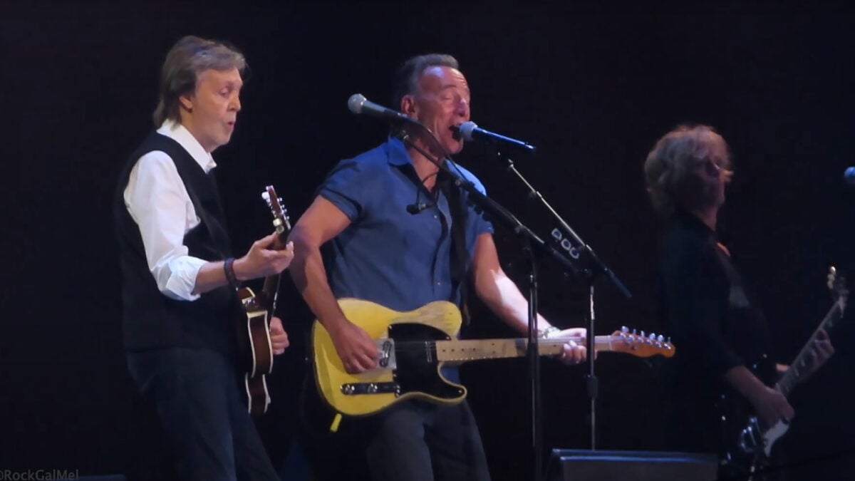 Bruce Springsteen Joins Paul McCartney In New Jersey