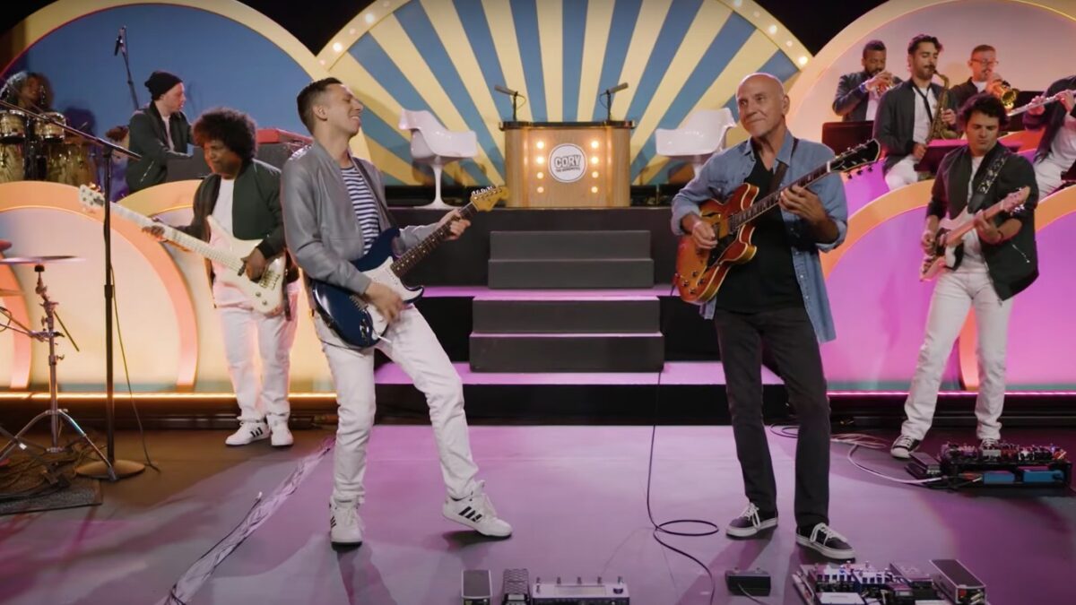 Watch Cory Wong & Larry Carlton Perform ‘Here To Stay’