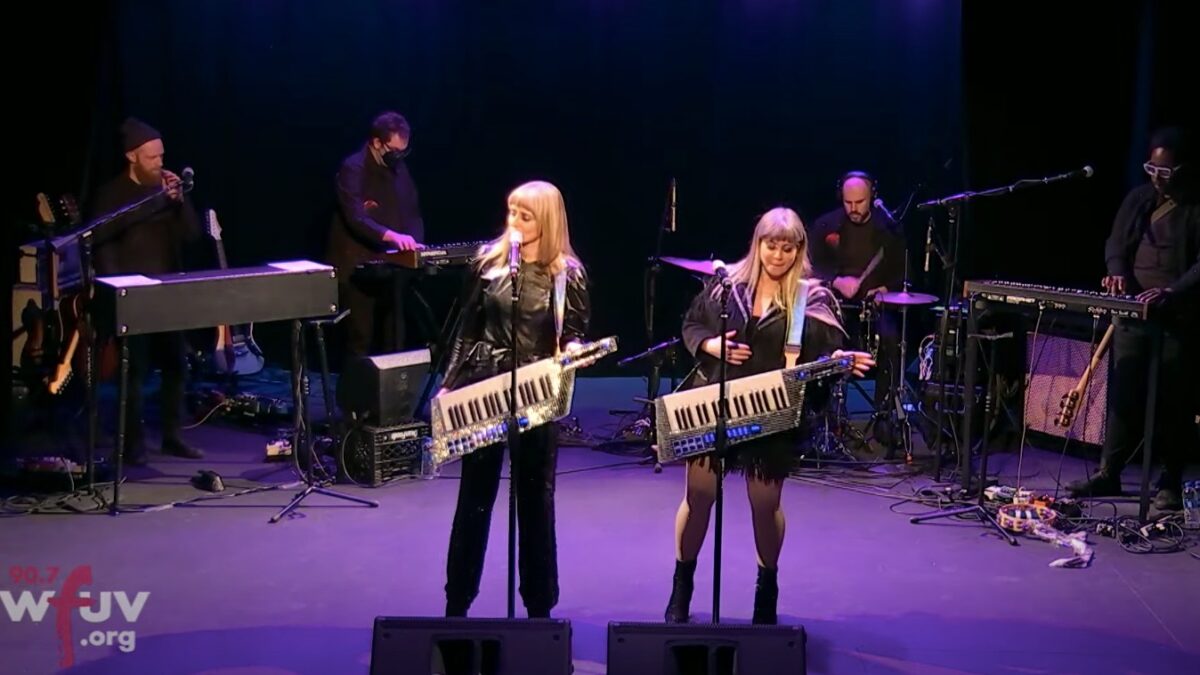 Lucius Perform Live In New York City For WFUV: Pro-Shot Videos