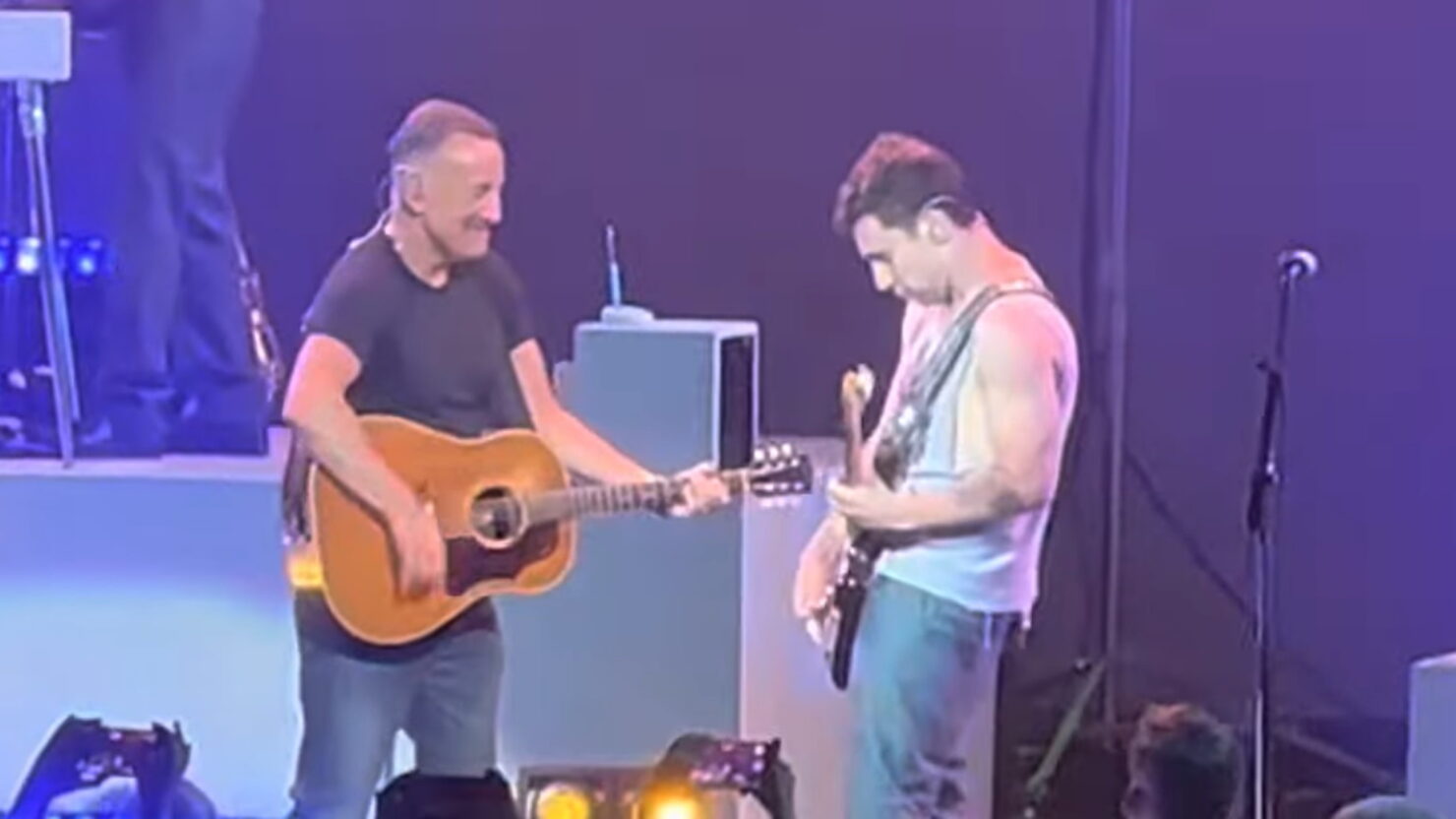 Bruce Springsteen Joins Bleachers At Radio City Music Hall