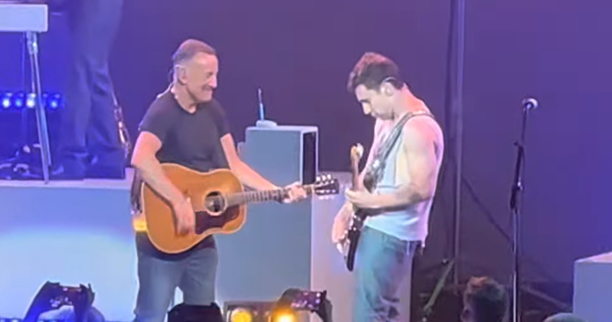Bruce Springsteen Joins Bleachers At Radio City Music Hall