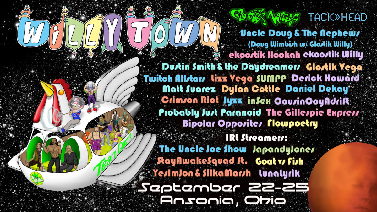 Glostik Willy Hosts 8th Annual Willy Town Music & Arts Festival