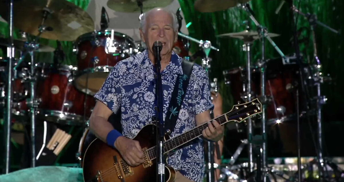 Jimmy Buffett Scarlet Begonias Cover