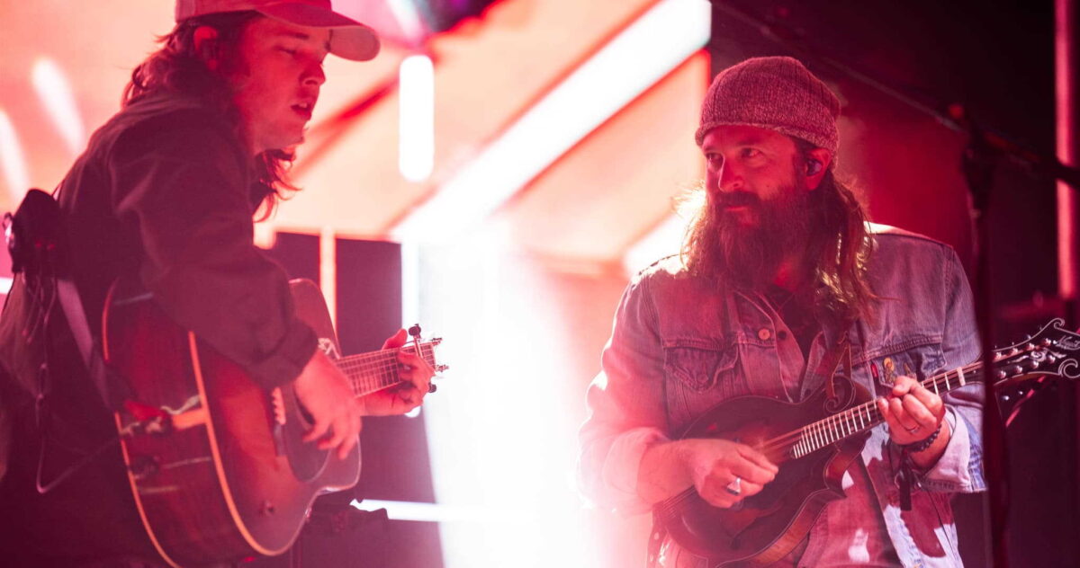 Billy Strings Paul Hoffman & Debuts New Song At Renewal Festival