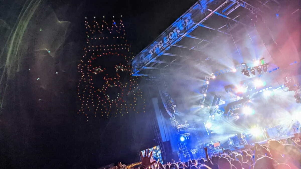 Dave Matthews Band Plays ‘#34’ & Presents Drone Light Show At The Gorge