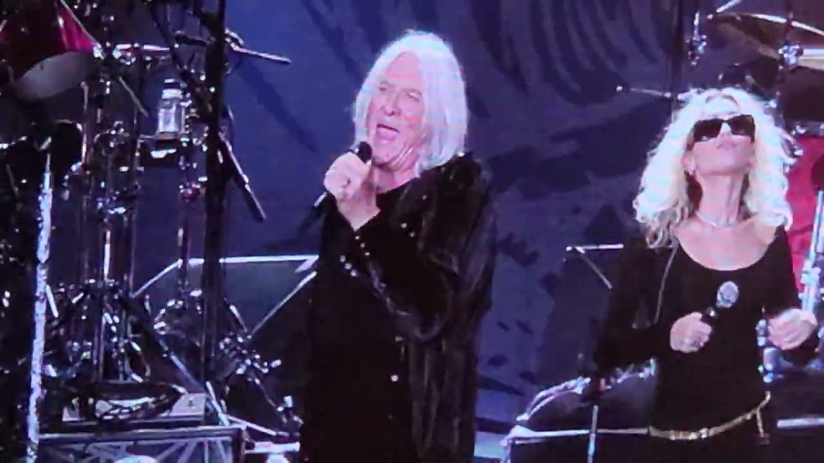 Photograph - Def Leppard & Miley Cyrus @ Taylor Hawkins Tribute