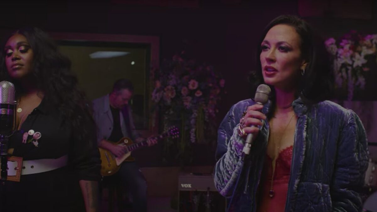 See Amanda Shires’ Haunting ‘Lonely At Night’ Live Session Video Featuring Brittney Spencer & Jason Isbell