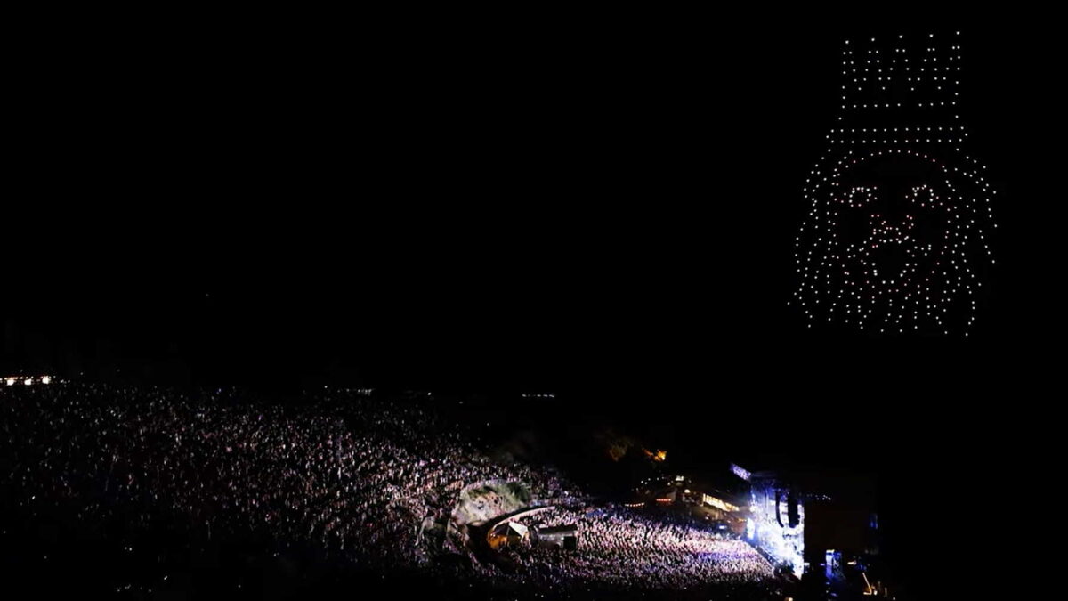 Watch Drones Light Up The Sky At Dave Matthews Band Gorge Concert