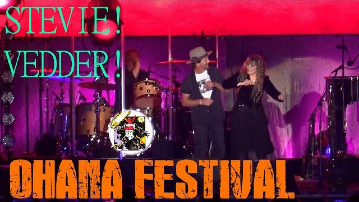 STEVIE NICKS w/ Eddie Vedder  "Stop Draggin' My Heart Around"  Duet @ OHANA 22 9/30/22