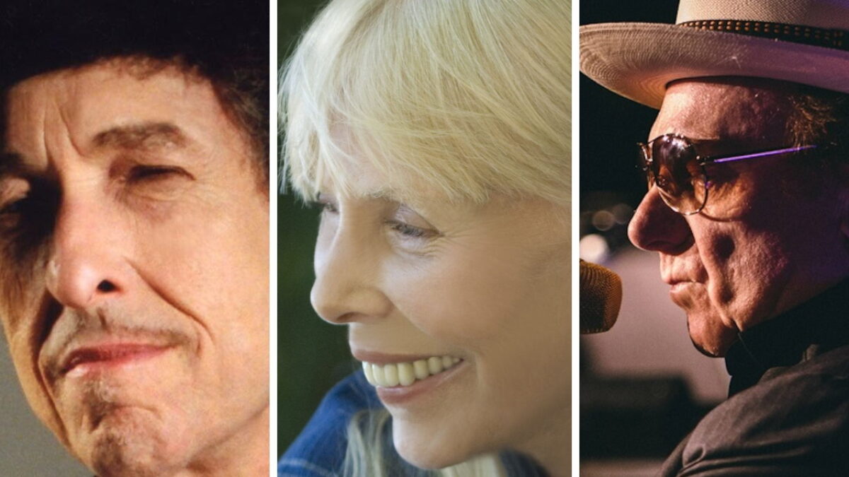 Watch Joni Mitchell, Bob Dylan & Van Morrison's Summit At The Gorge
