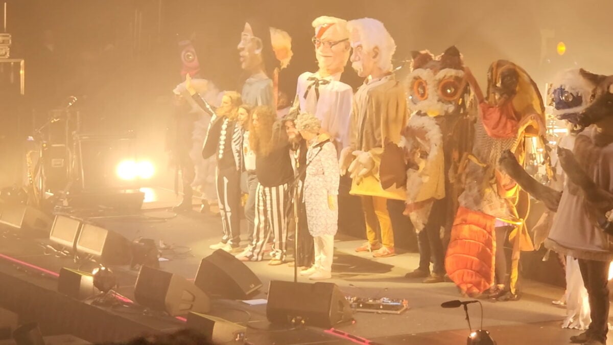 My Morning Jacket Performs Spooky Hometown Halloween Concert In Louisville