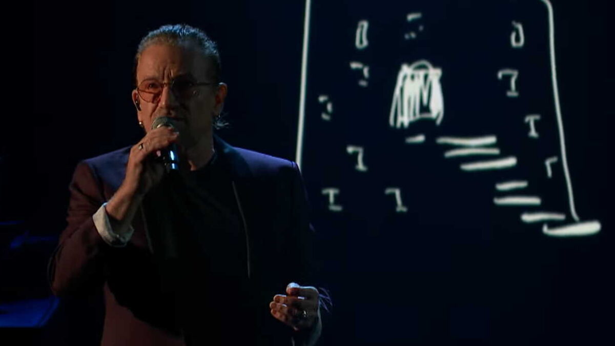 Watch Bono Perform U2’s Classic ‘With Or Without You’ Solo On ‘Colbert’