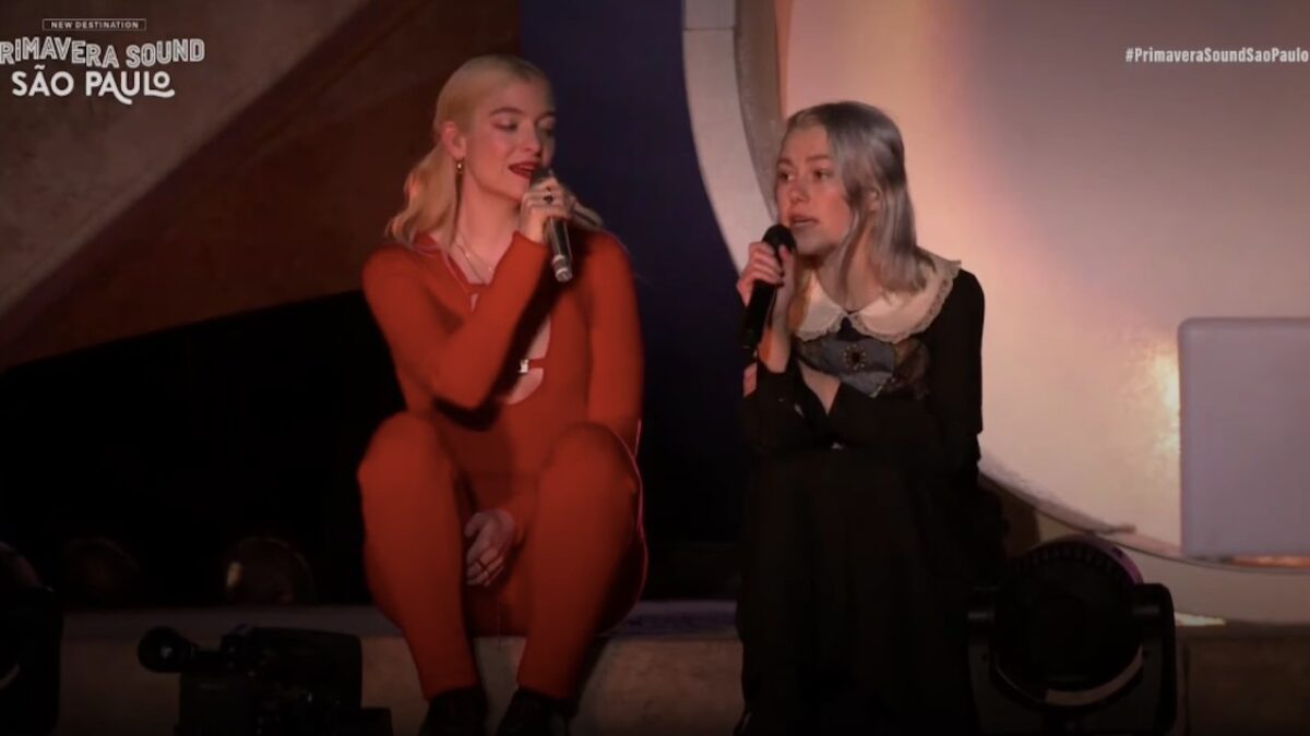Lorde Gets ‘Stoned At The Nail Salon’ With Phoebe Bridgers At Primavera Sound