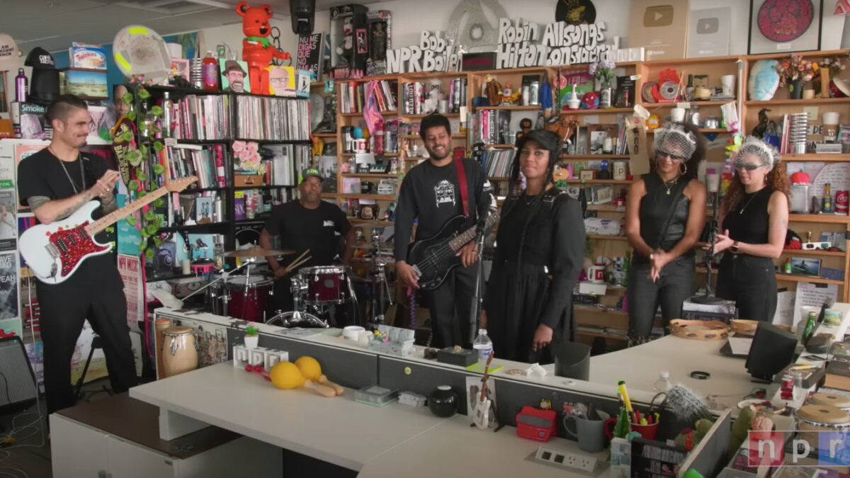 Watch Santigold’s Vibrant ‘Tiny Desk Concert’ At NPR