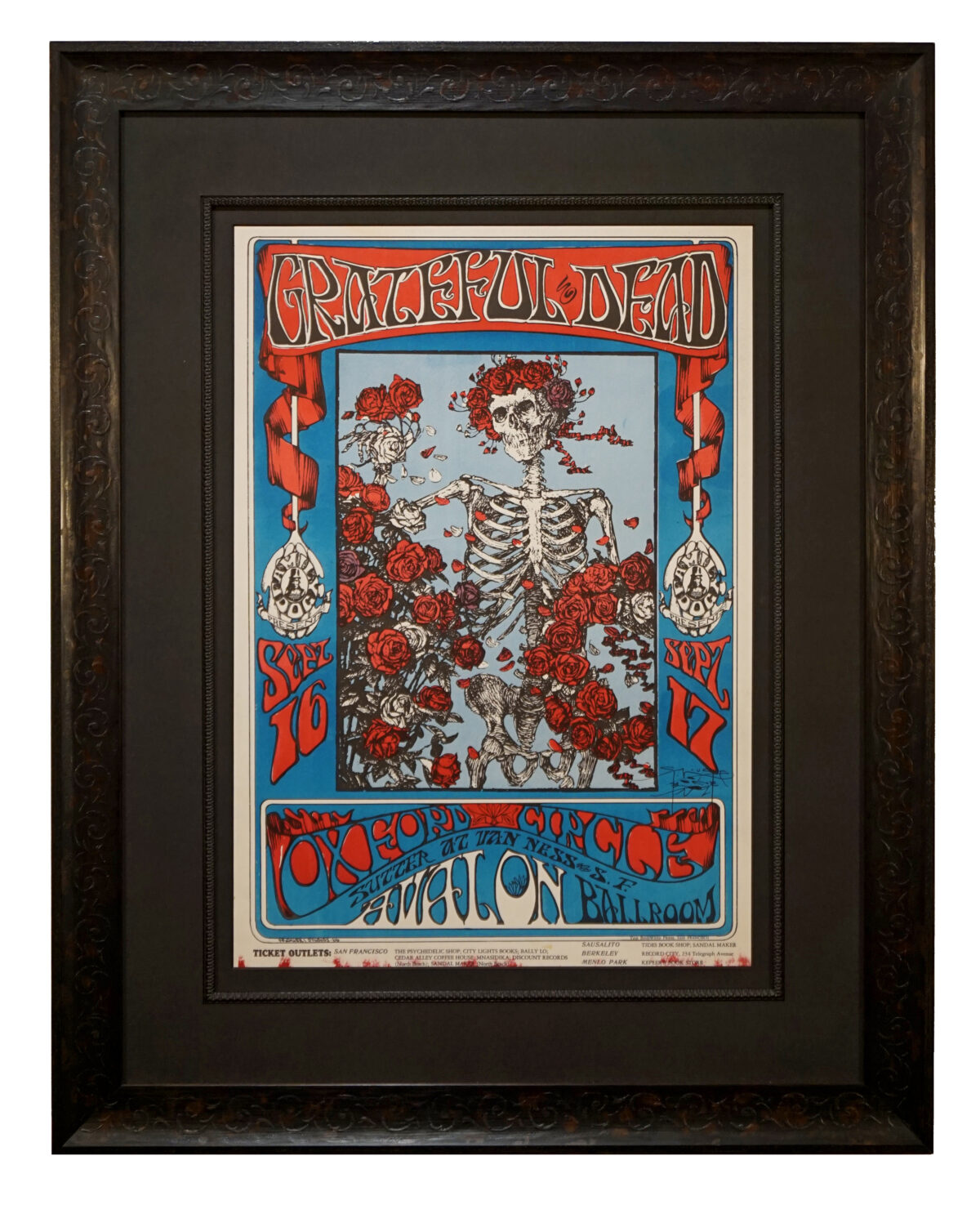 Skeleton and Roses 1966 First Edition