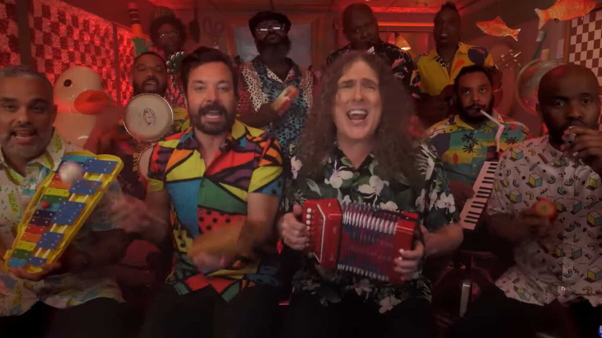 Watch ‘Weird Al’ Yankovic Play Hits With Jimmy Fallon & The Roots On Classroom Instruments