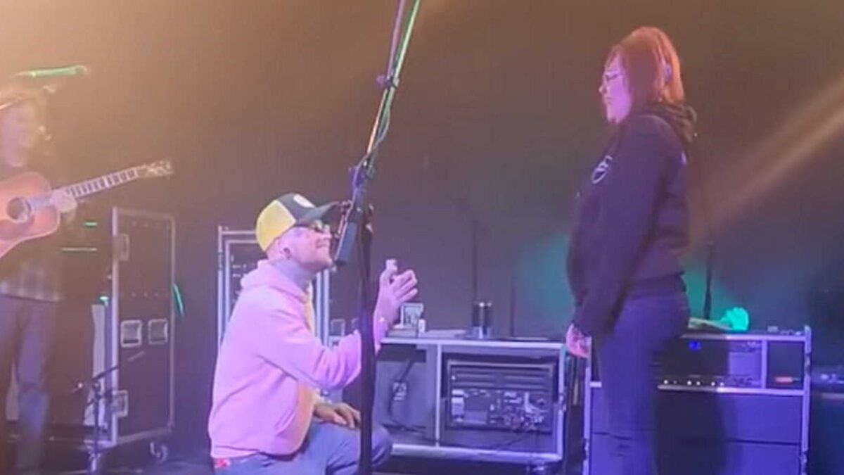 She Said Yes (Again): Watch Fan Re-Propose To Wife At Billy Strings Concert In Stockholm