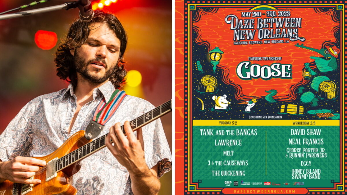 Goose To Headline Daze Between Event During New Orleans Jazz Fest 2023