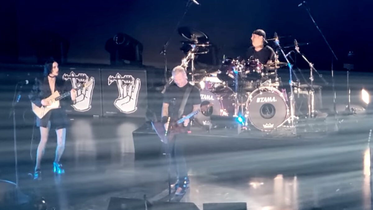 St. Vincent Shreds ‘Nothing Else Matters’ With Metallica