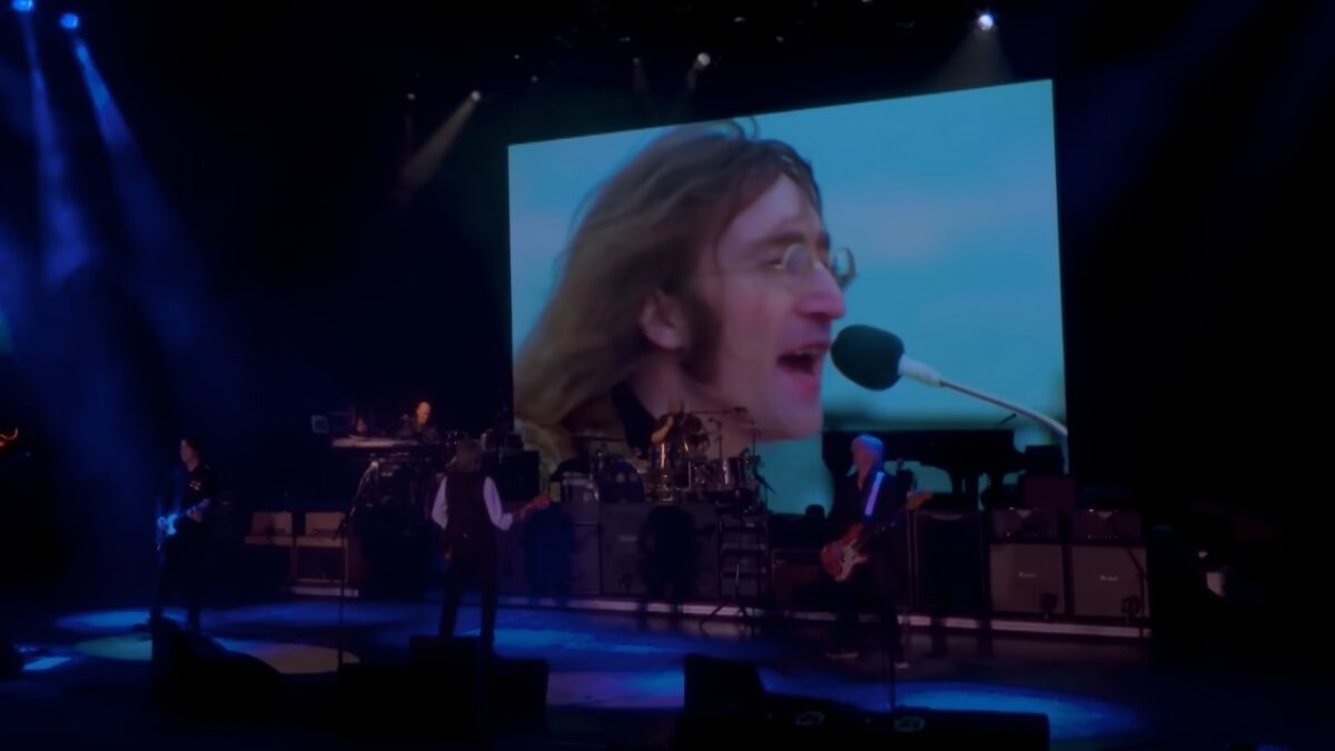 Watch Paul McCartney Pull Off Virtual ‘I’ve Got A Feeling’ Duet With John Lennon At Glastonbury