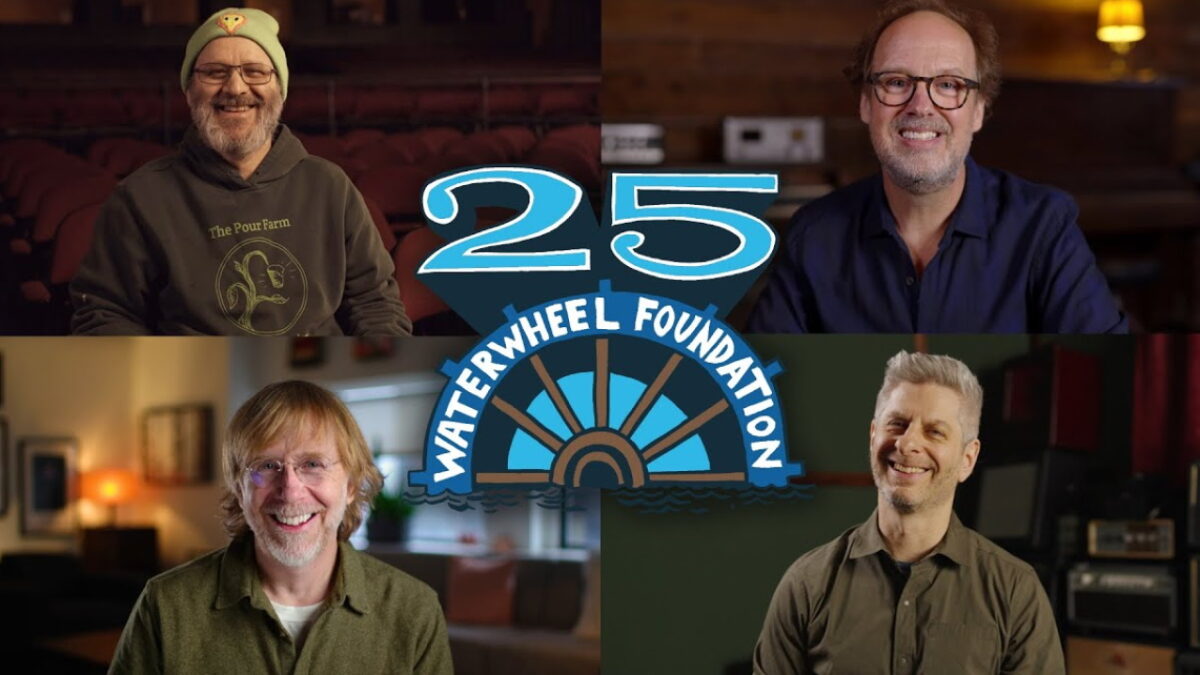 Phish Members Reflect On Impact Of 25 Years Of Waterwheel Foundation