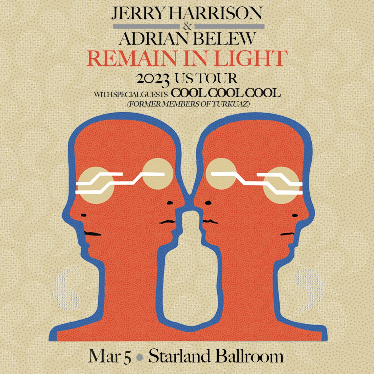 Jerry Harrison and Adrian Belew