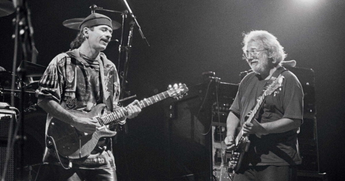 Grateful Dead Carlos Santana 1993 Blakesberg