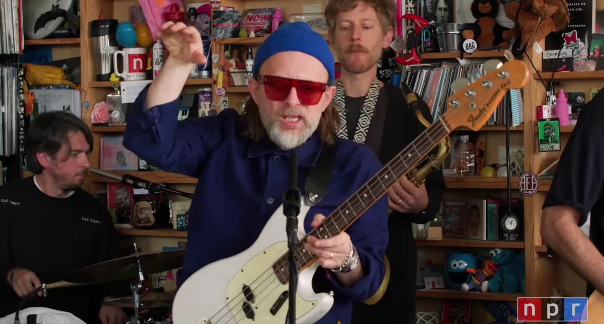 Watch Thom Yorke Helm The Smile's Intimate ‘Tiny Desk Concert’