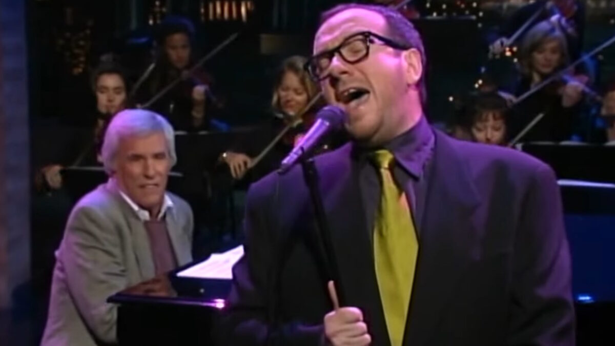 Watch Burt Bacharach & Elvis Costello Charm ‘Letterman’ Audiences In Late-1990s