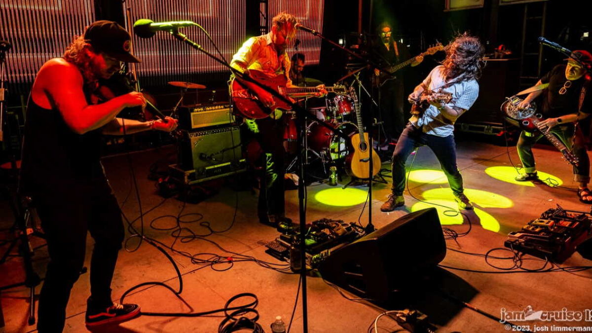 Paul Hoffman Rocks Out Greensky Bluegrass Songs With Solo Band On Jam Cruise 19