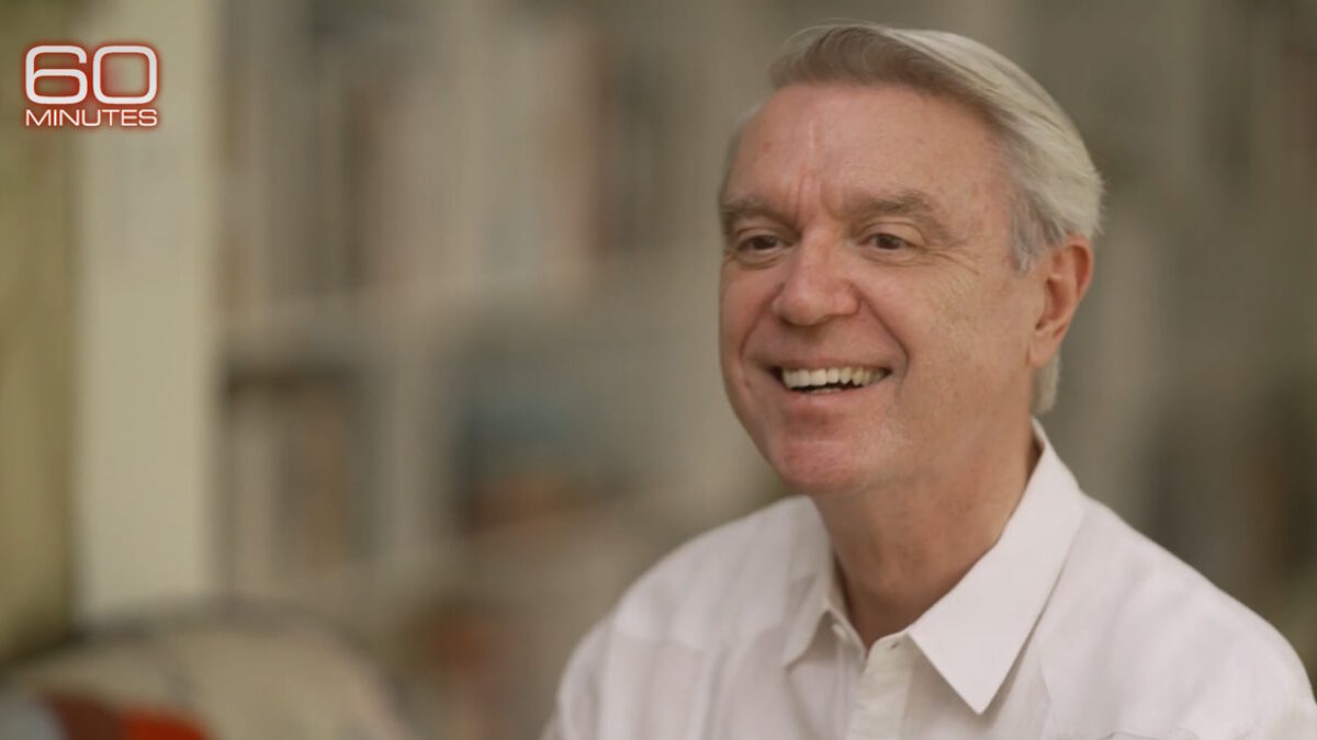 David Byrne Reflects On Talking Heads’ Hits & Breakup On ‘60 Minutes’