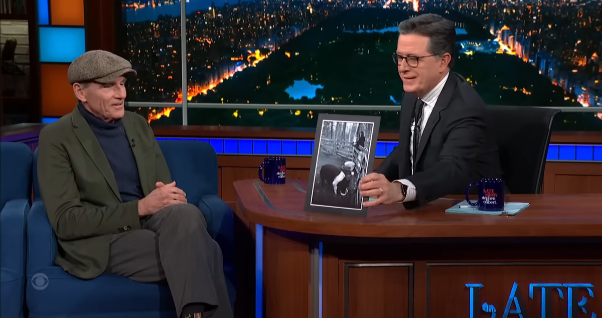 James Taylor Mona Late Show