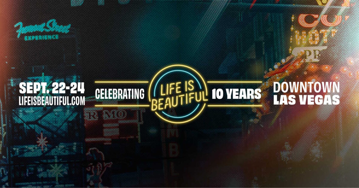 Life Is Beautiful 2023 Logo