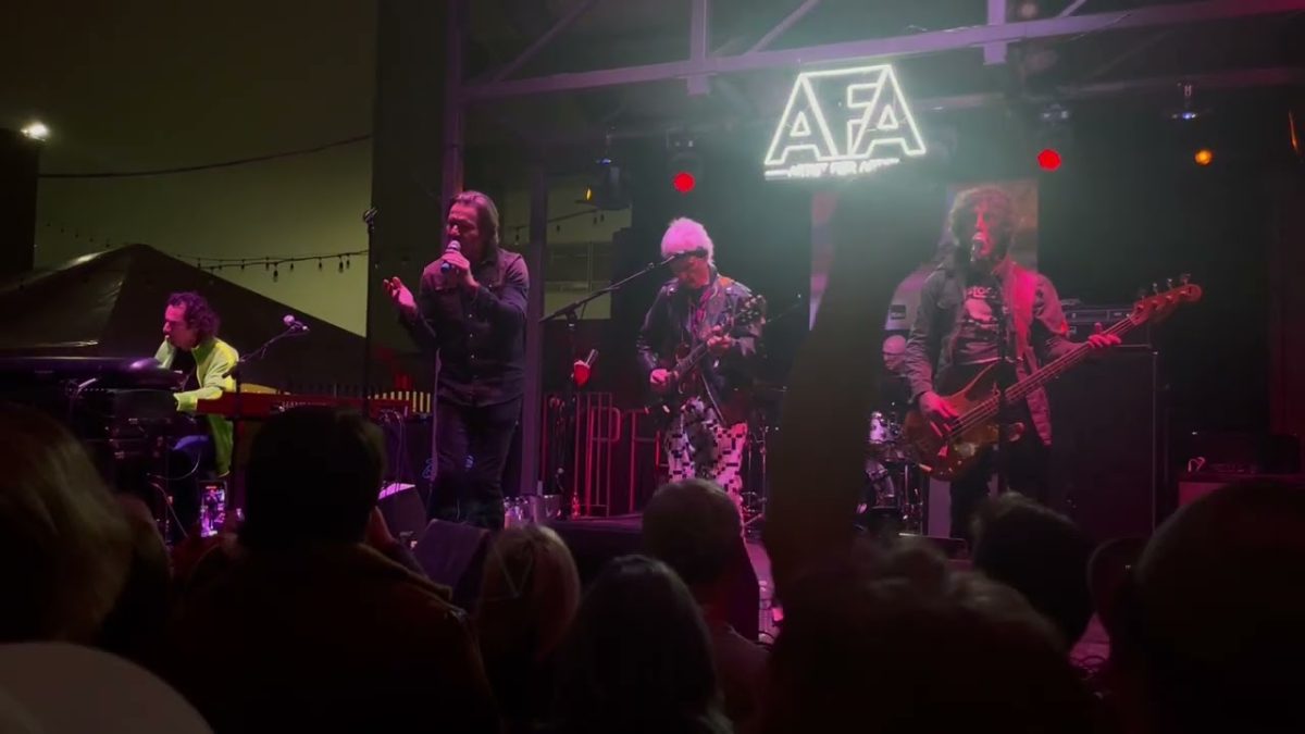 The Doors' Robby Krieger with Dennis Quaid: Riders On The Storm