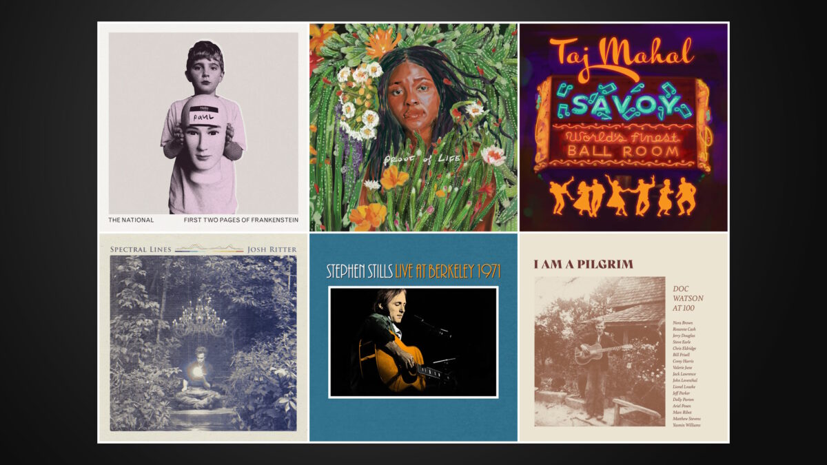 New Albums Out Today: The National, Joy Oladokun, Taj Mahal, Josh Ritter, Stephen Stills & Doc Watson Tribute
