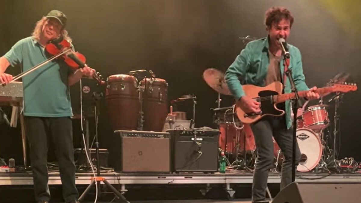 Watch Jason Crosby Join Dawes On Violin In San Francisco