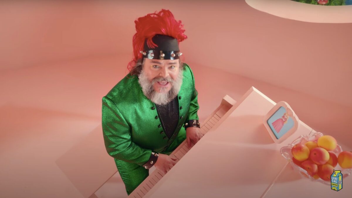 Watch Jack Black Profess His Love For ‘Peaches’ In 'Super Mario Bros' Soundtrack Song