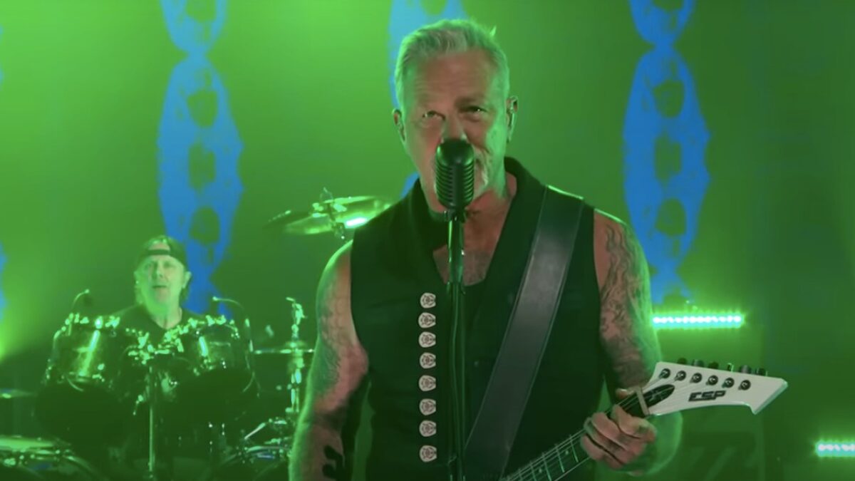 Metallica Continues ‘Kimmel’ Residency With ‘Holier Than Thou’ Performance