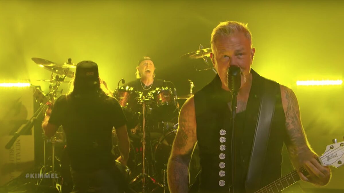 Metallica Concludes ‘Kimmel’ Residency With ‘If Darkness Had A Son’ Performance