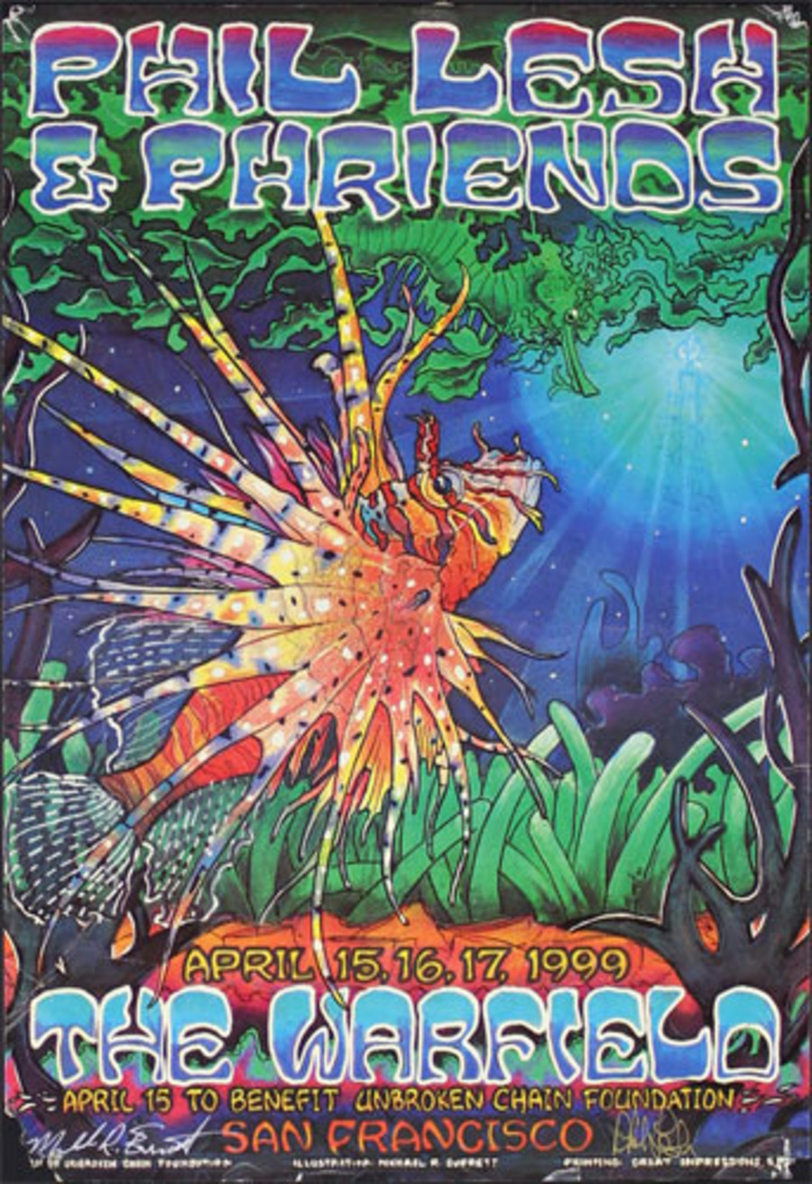 Phil & Phriends 1999 Poster