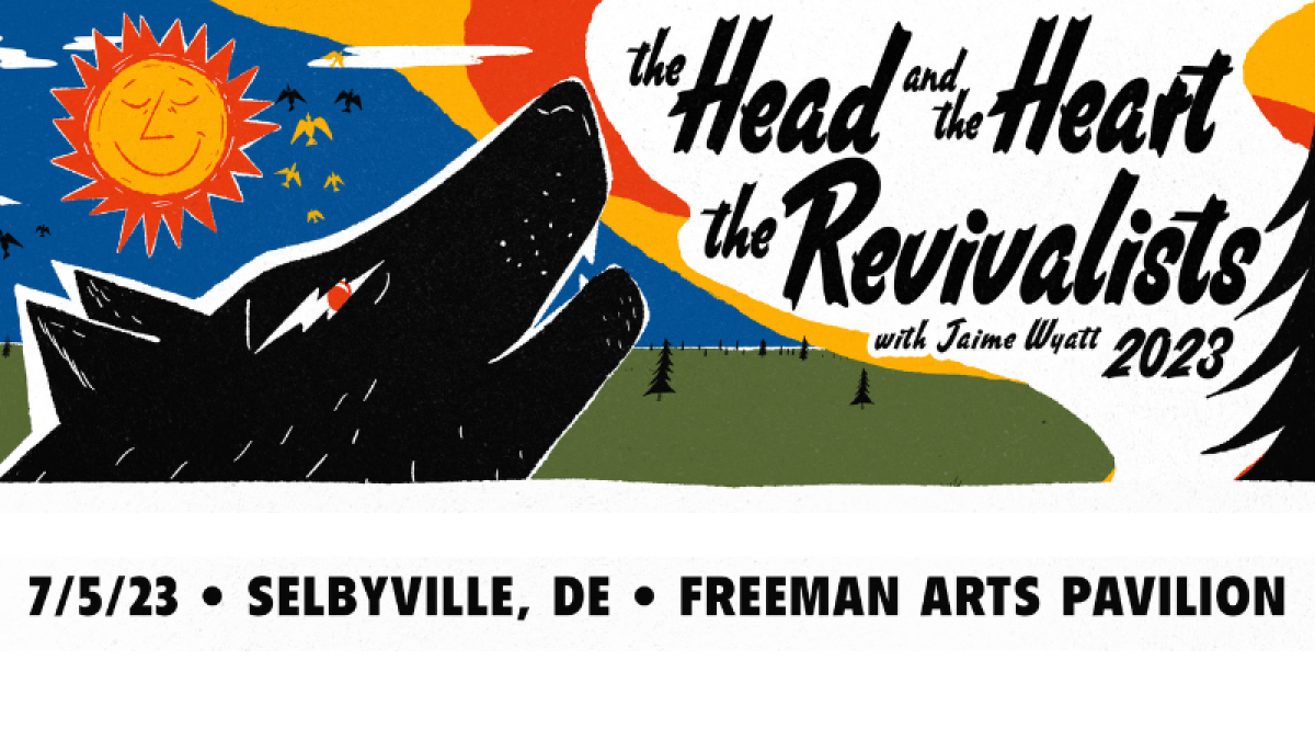 The Head and the Heart and The Revivalists Selbyville Setlist Freeman