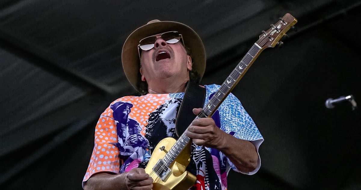 Carlos Santana JazzFest 2023 Weiand 001