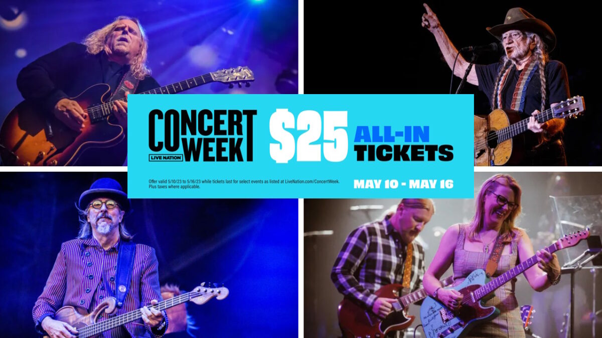 10 Can't-Miss Tours Offering $25 All-In Concert Week Tickets
