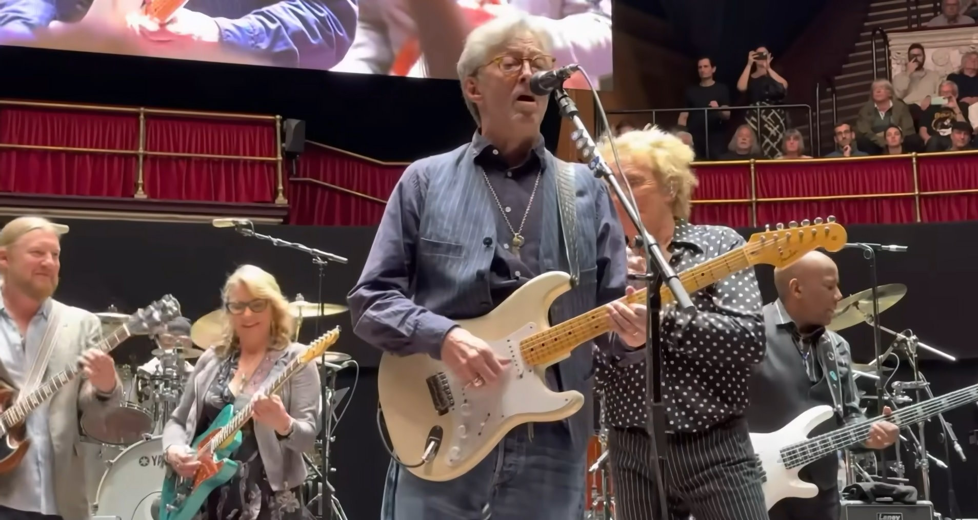 Watch Eric Clapton, Derek Trucks, Rod Stewart, Kirk Hammett