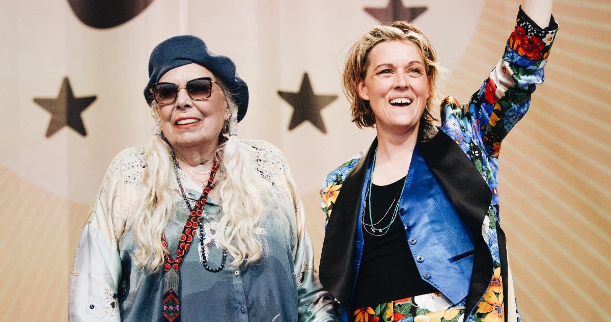 Joni Mitchell Brandi Carlile Newport Folk 2022