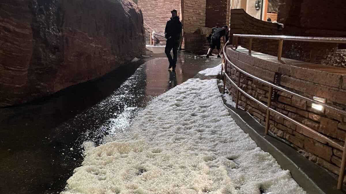 Nearly 100 Injured, 7 Hospitalized By Hail Storm At Red Rocks